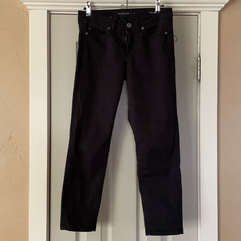 CK skinny crop pants